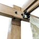 thumbnail image 2 of Pérgola Rústica con Tela Retráctil 3x4mt Marfil, 2 of 4
