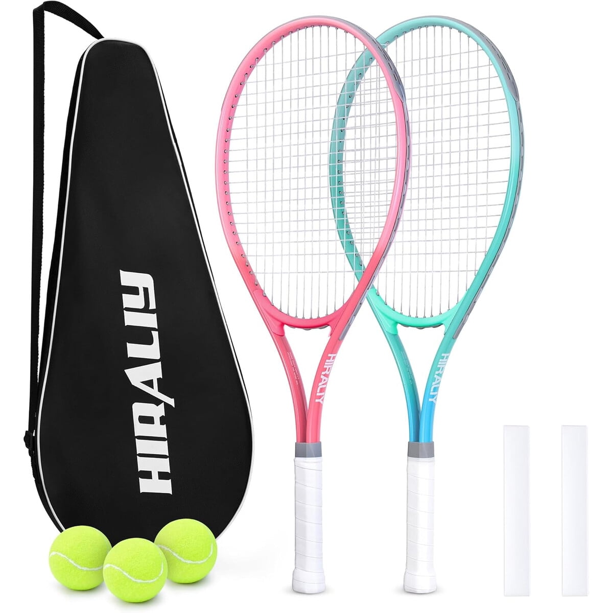 Raquetas De Tenis Hiraliy Pack 2 27 Pulgadas Aluminio