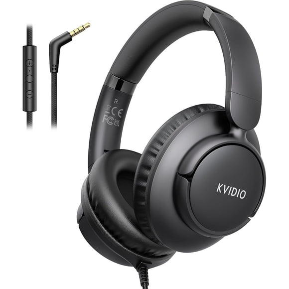 Auriculares KVIDIO IVYFIT 40 mm Micrófono Jack 3,5 mm Over Ear