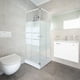 thumbnail image 3 of Shower Door Blanco 90x90cm 5mm Mampara Recto (Sin Receptáculo), 3 of 3