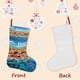 thumbnail image 3 of Calcetines de Navidad Luca Lino Blanco 45x32 cm, 3 of 5