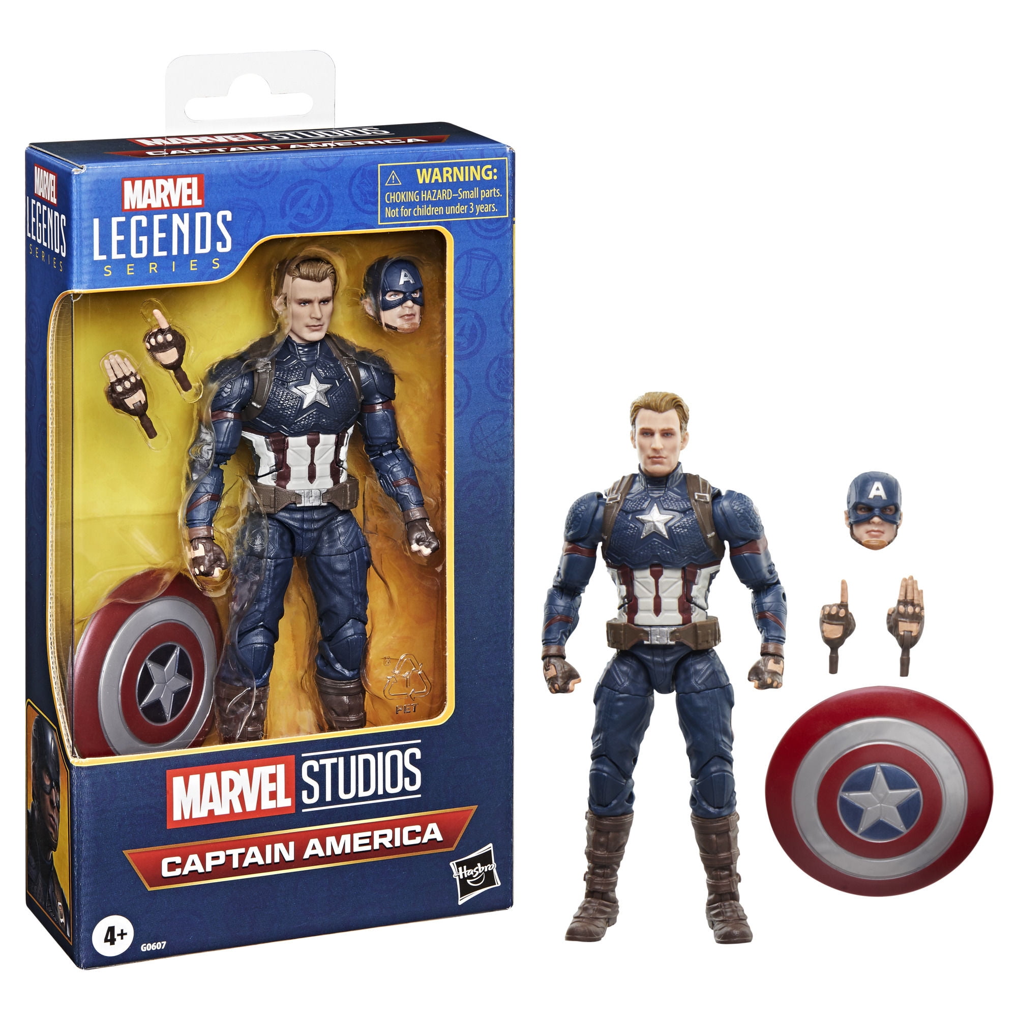 Marvel - Figura De Acción Capitan America Legends