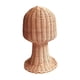 thumbnail image 3 of Soporte Para Exhibición De Sombreros, Soporte Para Peluca, Ratán Ligero Multiuso Para Mesa, Tienda, Hogar, 3 of 5