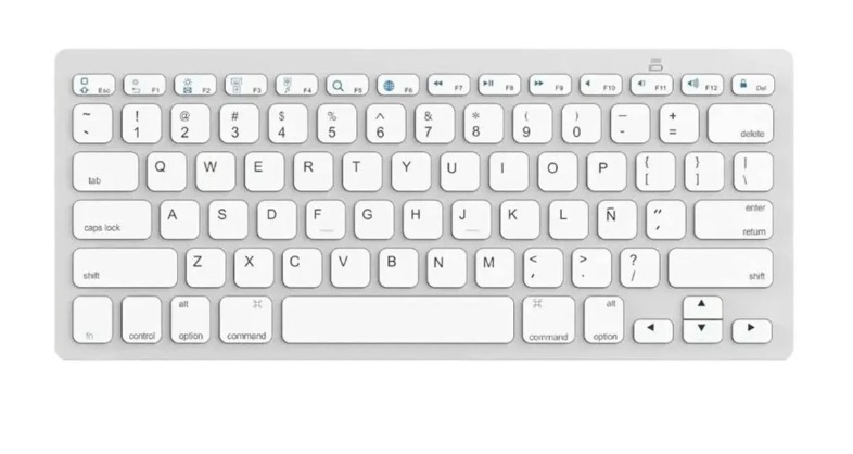 Tomasstore - Teclado Bluetooth Inalámbrico Weibo