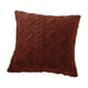thumbnail image 1 of Funda De Almohada Elegante, Compacta Y Cómoda Para La Decoración Del Hogar, Silla, Coche, Color Marrón, 1 of 3