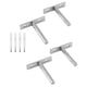 thumbnail image 4 of 4x Soporte De Estante Soporte De Estante Oculto Para Estanterías Abiertas De Bricolaje, 4 of 5