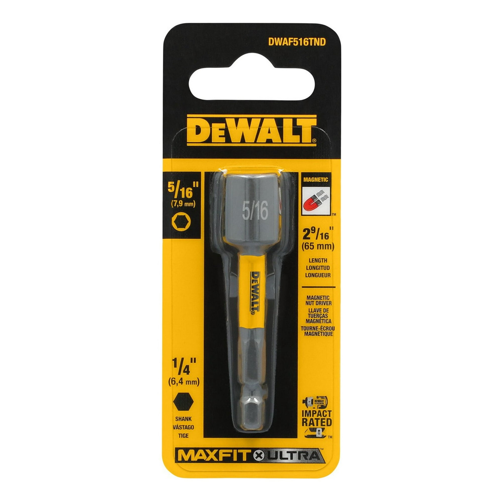 Punta Magnetica 5/16" Maxfit Dewalt Dwaf516tnd