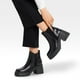 thumbnail image 3 of Botin Mujer Casual Eco Cuero Con Felpa Vintage Weide CZY612, 3 of 9