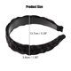 thumbnail image 2 of Bargains Únicos 1 Pcs Diadema Trenzada de Cabello Sintético de 1.5 Pulgadas de Ancho para Mujeres y mujeres Negro Marrón, 2 of 7