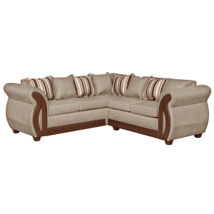 Ruzam Mobel - Seccional 5 Cuerpos Isidora Beige Lino