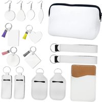 Bothyi - Kit De Sublimación De 32 Piezas En Blanco Para Practicar Accesorios Regalo Creativo