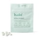 thumbnail image 1 of Pasta de dientes masticable en tabletas Halo 100 de hidroxiapatita y menta, 1 of 3