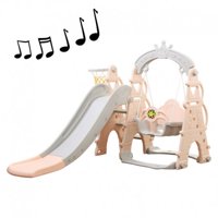 Talbot - Resbalin Columpio Infantil Musical Rosa