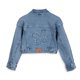thumbnail image 2 of Chaqueta Niña con Broches Diseño Mariposa Denim Pillin, 2 of 3