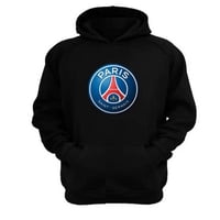 Genérico - Polerón Canguro Paris Saint Germain Negro Talla L Unisex