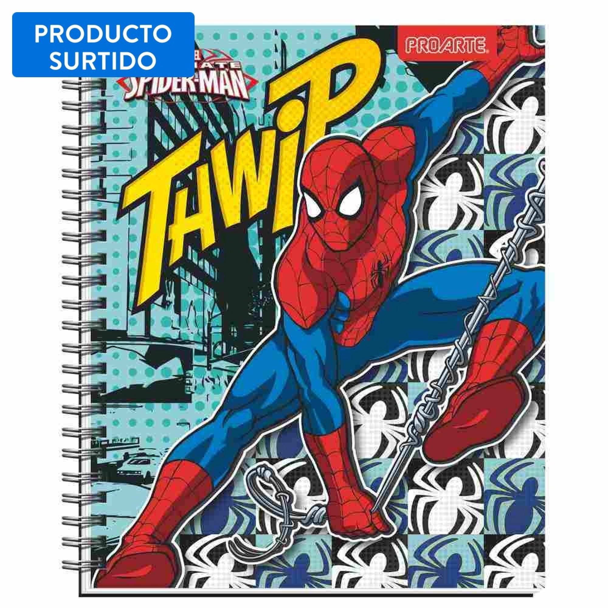 Cuaderno Universitario Spiderman 100 Hojas 7mm 1 Un Proarte