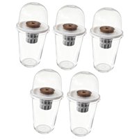 Magideal - 3 Piezas Hidroponía Kit Maceta Cultivo Sistema Esponja Jardín Pp Fácil De Instalar Y Mantener Adecuado Para Balcón Jardín Oficina Mercado Hotel Laboratorio 5 Kit