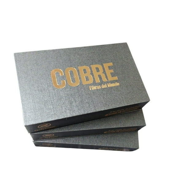 Pack De Calcetines Para Hombre de Cobre + Bambú - Sin Costura - Set Regalo