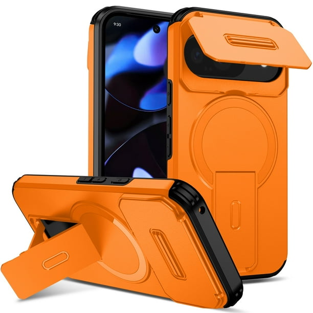 Funda FOXDOCK para Google Pixel 9 – Magnética Antigolpes con Soporte y Protección Doble