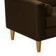 thumbnail image 3 of Sofa Retro 3c Felpa 04 Chocolate, 3 of 6