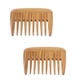 thumbnail image 4 of 2 Uds 4 "cepillo De Bolsillo Retro Antiestático Masaje Natural Peine De Pelo De Dientes Anchos, 4 of 4