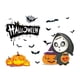 thumbnail image 5 of Calcomanías Para Ventanas, Comedor, Coche, Dormitorio, Halloween, Calcomanías Para Ventanas, Malvado Sosteniendo Una Linterna, 5 of 5