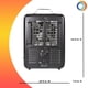 thumbnail image 4 of Calentador utilitario portátil Comfort Zone CZ799BK 1500W, 4 of 7