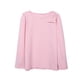 thumbnail image 1 of Polera Niña Manga Larga Cinta en Hombro y Perlas Palo Rosa, 1 of 3