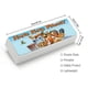 thumbnail image 2 of Hong Kong Phooey Estuche Rígido para Gafas de Cuero PU Protector con Forro de Felpa Premium Suave para Hombres y Mujeres, 2 of 6