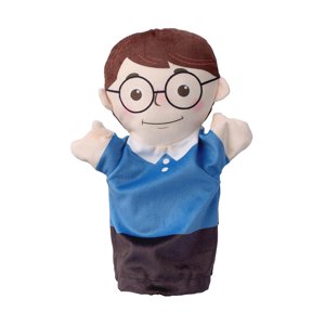 Magideal - Marionetas De Mano Familiares, Guantes Para La Cabeza, Regalos Para Niños, Juguete Con Relleno De Animales, Chistes, Juguetes De Simulación De Felpa Padre