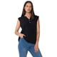 thumbnail image 1 of Blusa Mujer Sin Mangas Botones Color Negro Corona, 1 of 5