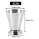 thumbnail image 2 of Taza Jigger Medidor Con Escala Jigger Bar Cóctel Bebida, 2 of 2