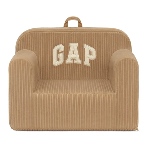 Silla De Espuma Delta Children Babygap, Terciopelo Acanalado, Marrón