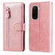 thumbnail image 1 of Funda con Cremallera para Xiaomi Poco M7 4G, Carcasa Cartera de Cuero PU con Soporte y Tarjetero, 1 of 5