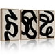 thumbnail image 1 of Cuadro decorativo PHOPAGO negro de tinta abstracta 28 x 36 cm, set, 1 of 9