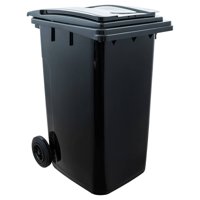 Reyplast - Basurero Papelero Contenedor Industrial 240 Litros Con Tapa