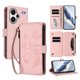 thumbnail image 1 of Funda Cartera Mariposa para [Xiaomi Redmi Note 13 Pro Plus 5G] con Soporte y Cremallera Rosa, 1 of 6