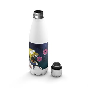 Creango - Botella Agua Termica Los Simpson 3 De Acero Inoxidable