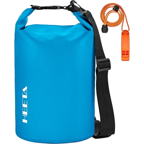 HEETA Waterproof Dry Bag Backpack with Emergency Whistle 5L