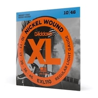 D'Addario - Cuerdas Daddario Guitarra Eléctrica Ligera Exl110 10-46