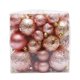 thumbnail image 2 of 50 Piezas De Bolas De Navidad Colgantes Con Dijes, Artículos Novedosos Para Fiestas, Decoraciones Navideñas En Oro Rosa, 2 of 3