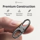 thumbnail image 4 of CARABINER Vantamo Pack de 4 Clips Antirrobo para Cremallera, 4 of 7