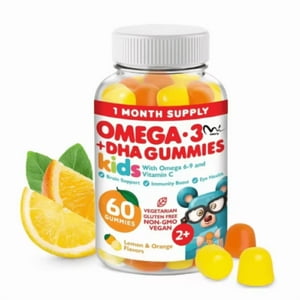 Kids Smart Omega 3 Dha Vegetal Gomitas Para Niños Gummies