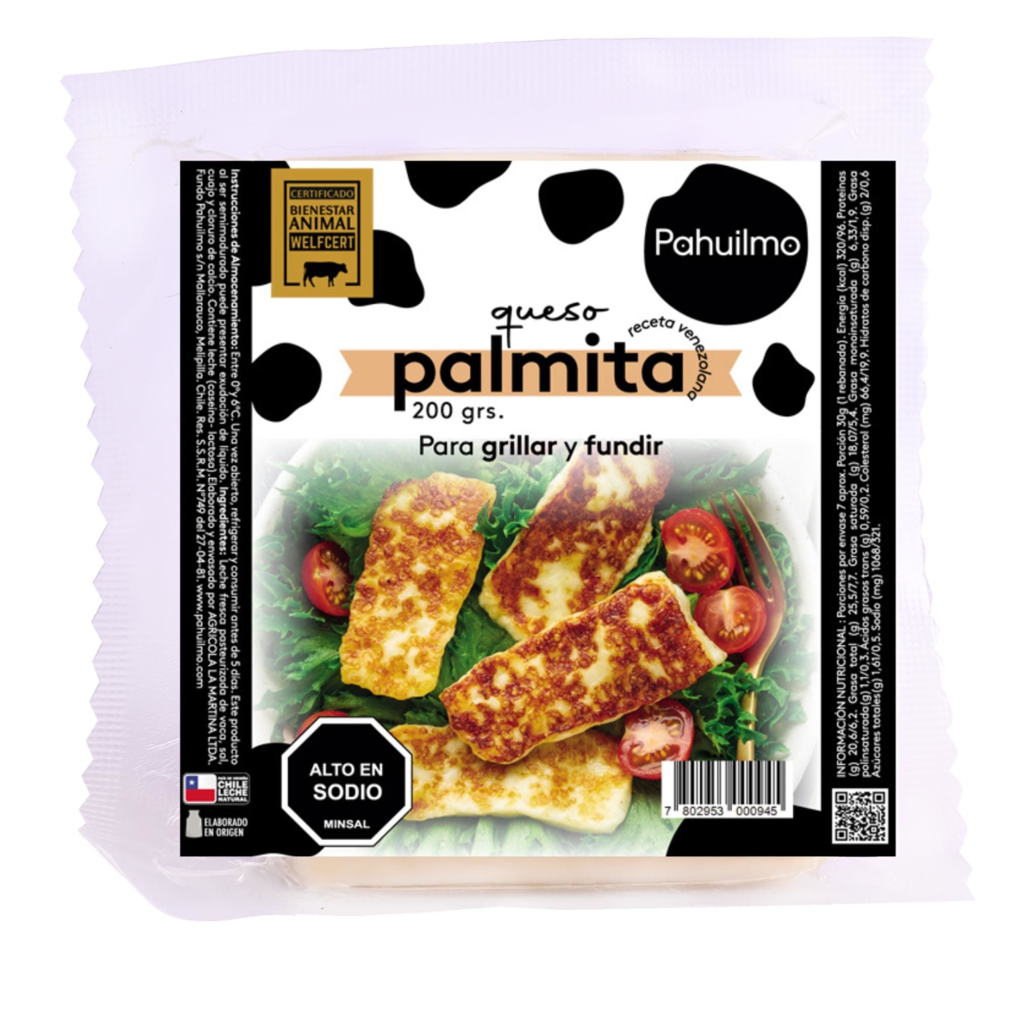 Queso Semi Duro 200 g Palmizulia