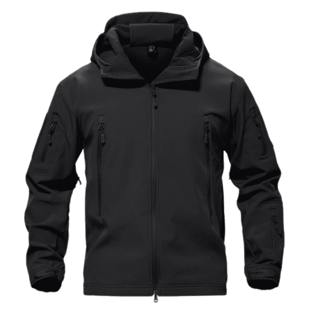 Chaqueta Softshell Tactica Militar Con Capucha Impermeable