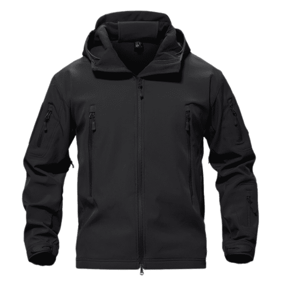 Chaqueta Softshell Tactica Militar Con Capucha Impermeable