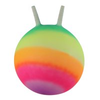 Magideal - Pelota Para Saltar Para Niños, Juguetes Coloridos Para Exteriores, Juego De Patio, Pelota De Ejercicio De 18 Pulgadas/50Cm De Diámetro, Pelota Inflabl Pelota Con Empuñadura