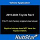 thumbnail image 5 of Juego de Tapas de Rueda HubStar para Toyota Rav4 2019-2025 17" Plateadas, 5 of 7