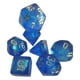 thumbnail image 4 of Juego De Dados DND Hechos A Mano, Dados De Entretenimiento Para Juegos De Mesa RPG, Azul, 4 of 5