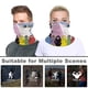 thumbnail image 4 of Barbapapa Braga de Cuello Protección Solar - Bandana UV Refrescante para Ciclismo y Deportes al Aire Libre, Hombres y Mujeres, 4 of 6